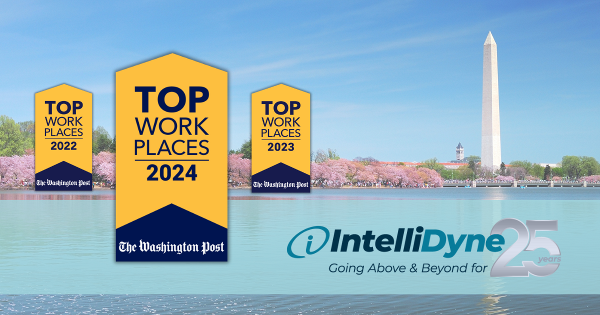 The Washington Post Names IntelliDyne, LLC a 2024 Top Washington-Area Workplace